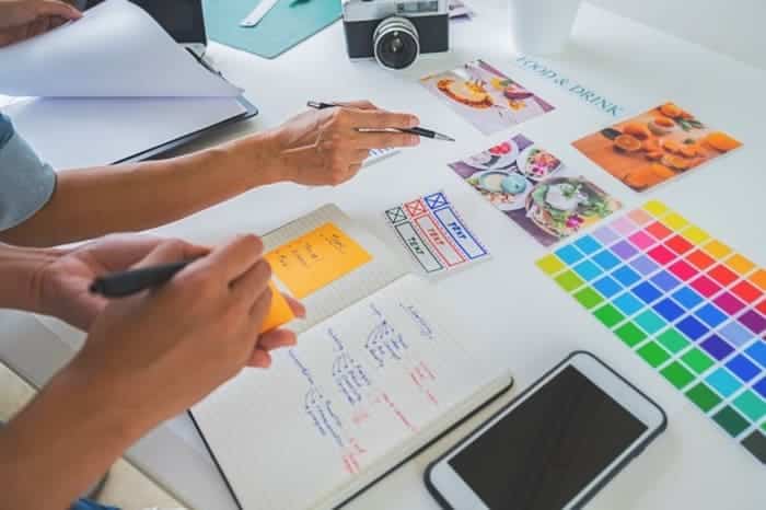 7 elementos indispensables que no pueden faltar en tu diseño de imagen corporativa colores manual de marca Diseño de manual de marca