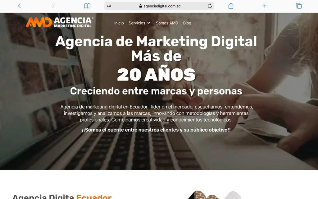 Agencias de marketing digital en Ecuador: las mejores opciones para tu empresa Macbook Air agenciadigital.com .ec Amd agencia de marketing digital
