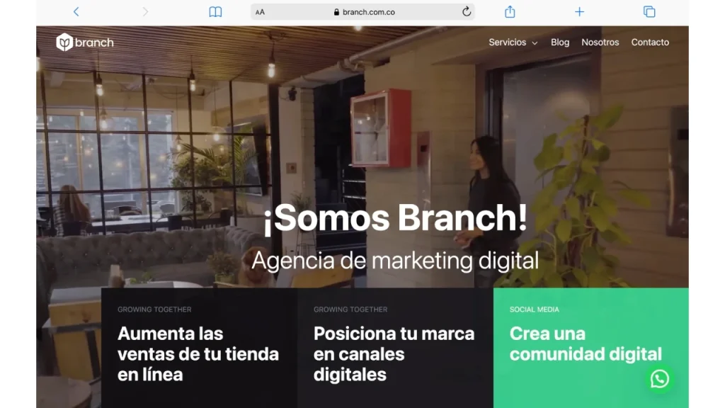 Top 7: mejores empresas de diseño de páginas web en Colombia Mjores agencias branch Mejores agencias de marketing digital en bogotá: ranking verificado - branch