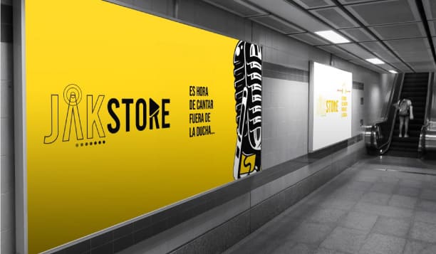 Diseño imagen corporativa logo manual identicas de jakstore Identidad corportativa de jakstore