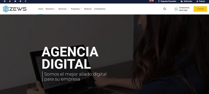 Top 10: mejores Empresas de Diseño de Páginas Web en Orlando zews web diseno sitios Zews diseño de sitios web