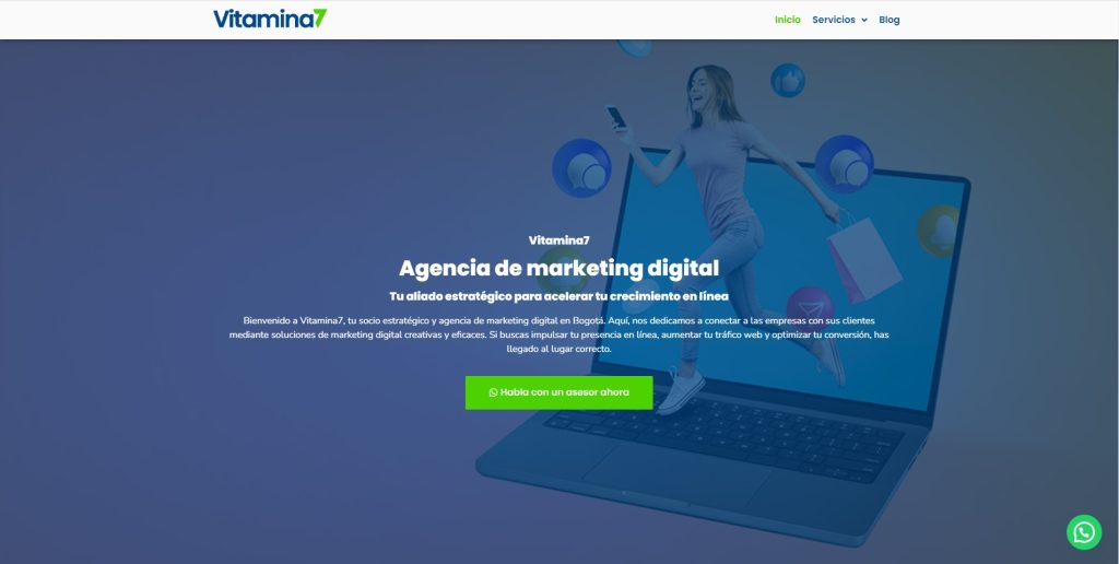 Mejores agencias SEO en Bogotá: ranking para posicionar tu empresa en Google SEO Bog .3 Vitamina7 agencia seo bogotá