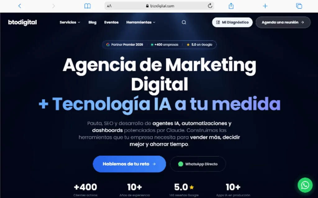 Las mejores agencias de marketing digital en Medellín Macbook Air btodigital.com 5 Bto digital