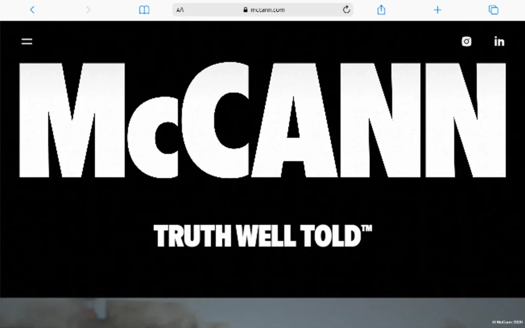 Las mejores agencias de publicidad en Colombia Macbook Air mccann.com 2 Mccann