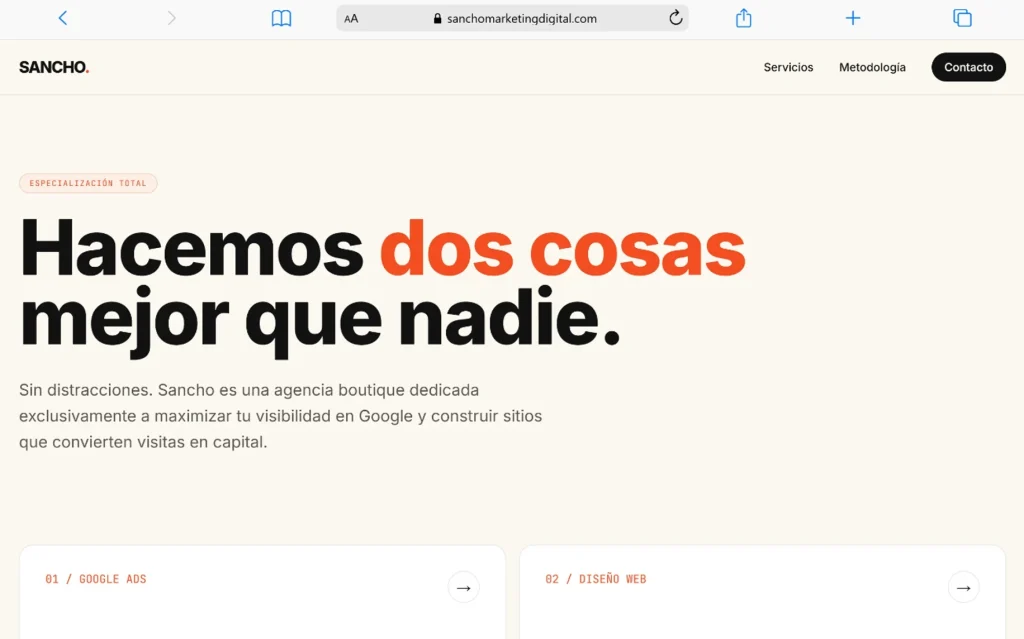 Las mejores agencias de marketing digital en Colombia: top 10 Macbook Air sanchomarketingdigital.com Sancho
