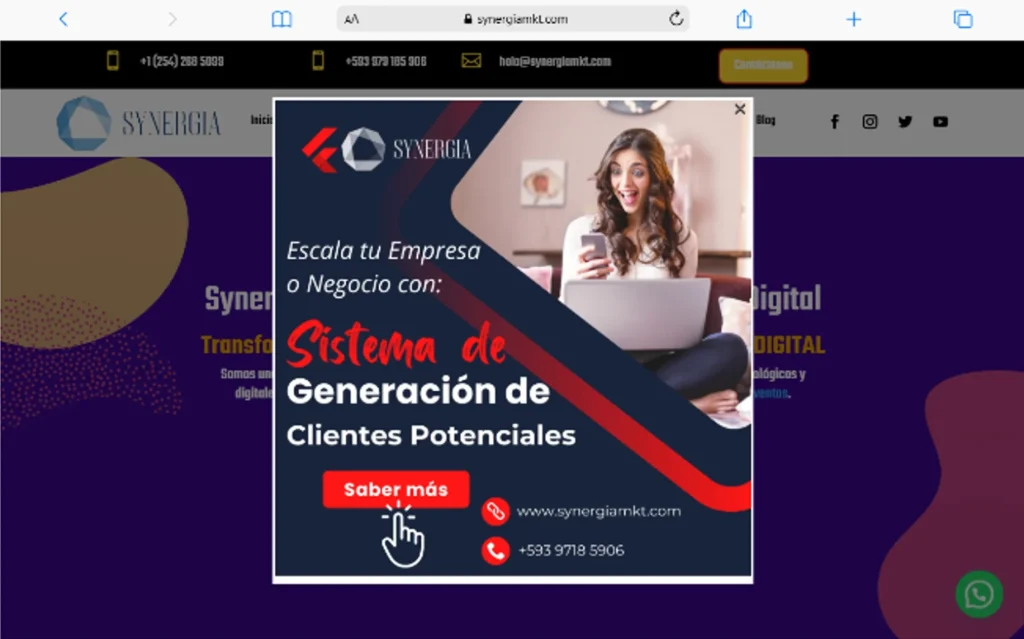 Agencias de marketing digital en Ecuador: las mejores opciones para tu empresa Macbook Air synergiamkt.com Synergia