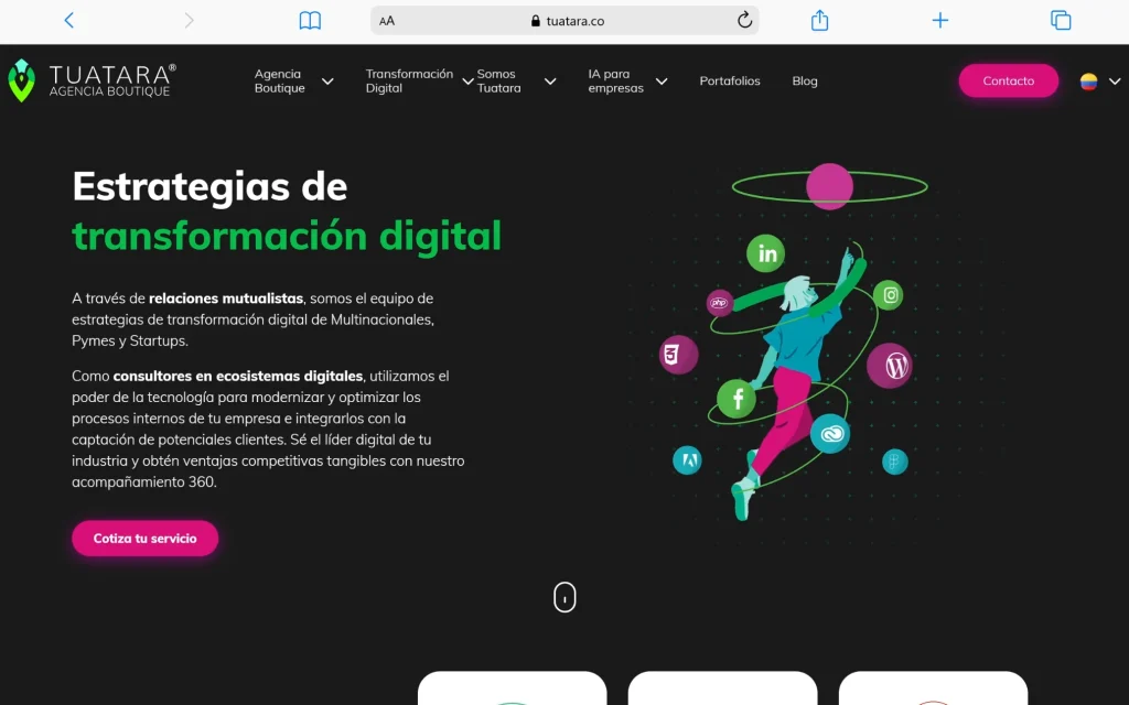 Las mejores agencias de publicidad en Colombia Macbook Air tuatara.co Tuatara agencia boutique